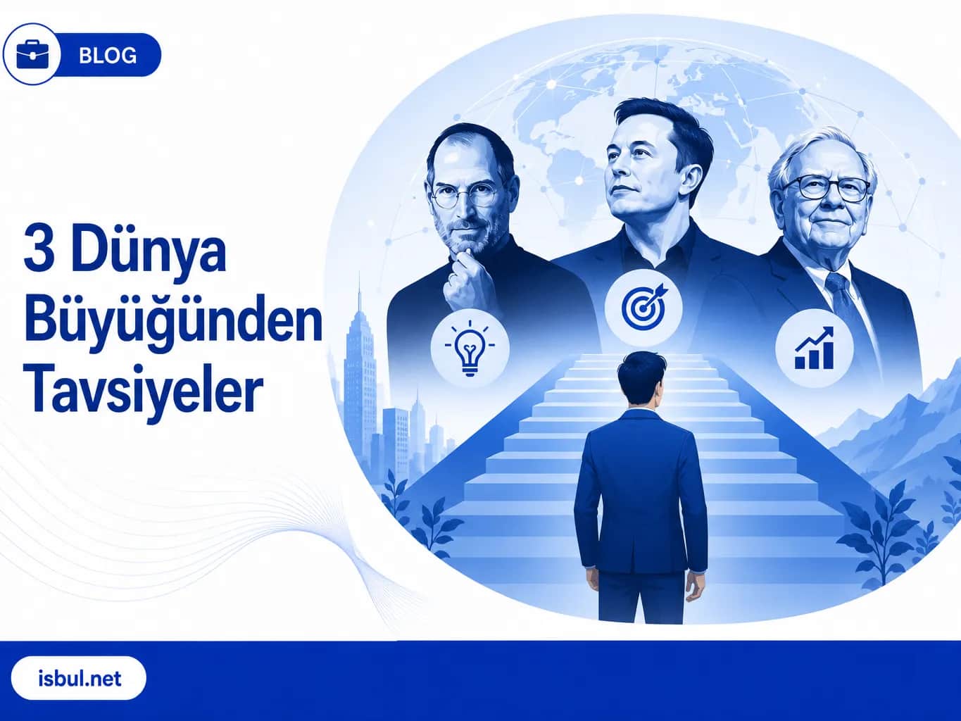 3 Dünya Büyüğünden Tavsiye 3 Dünya Büyüğünden Tavsiye
