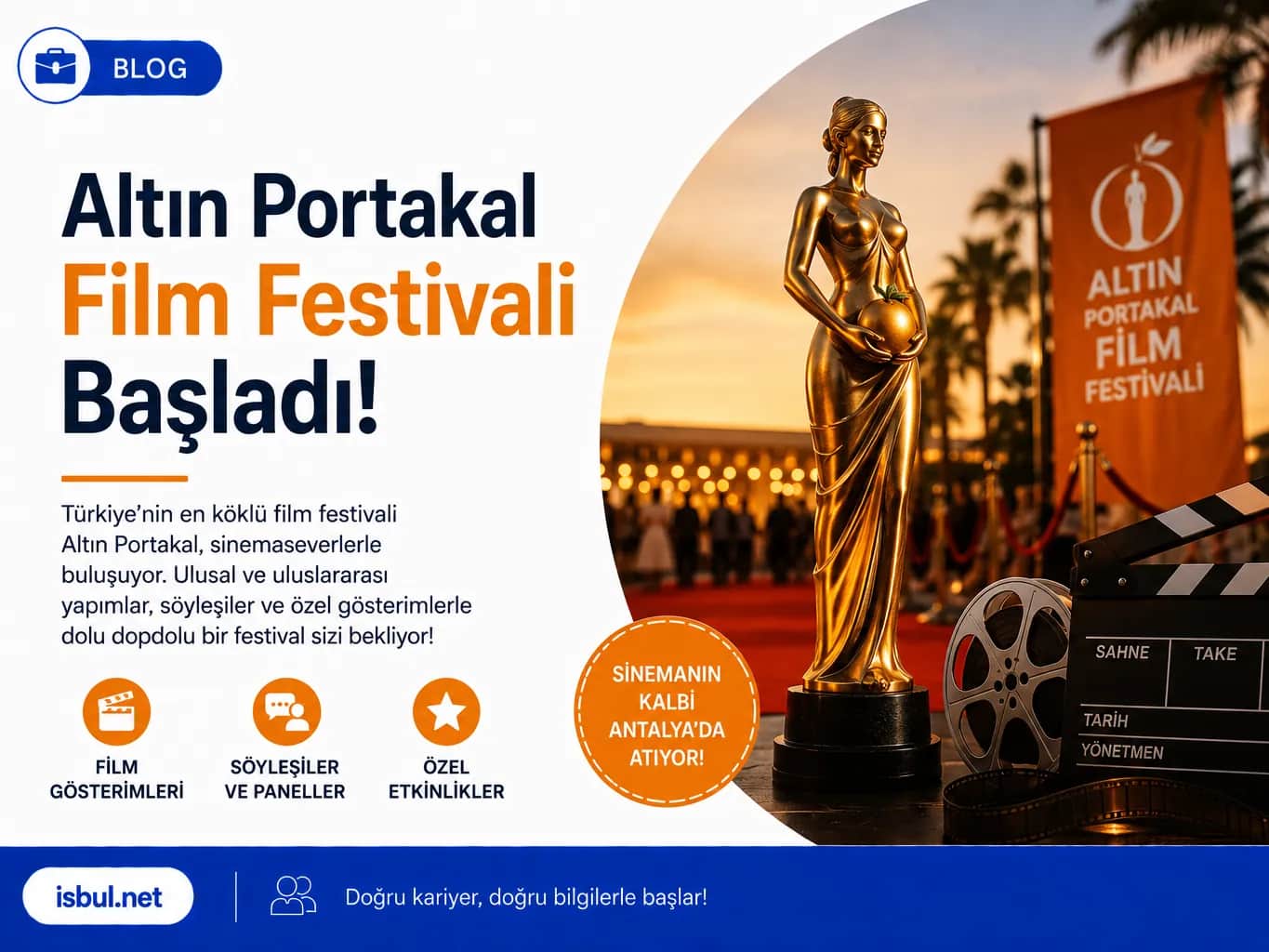 Altın Portakal Film Festivali Başladı Altın Portakal Film Festivali Başladı