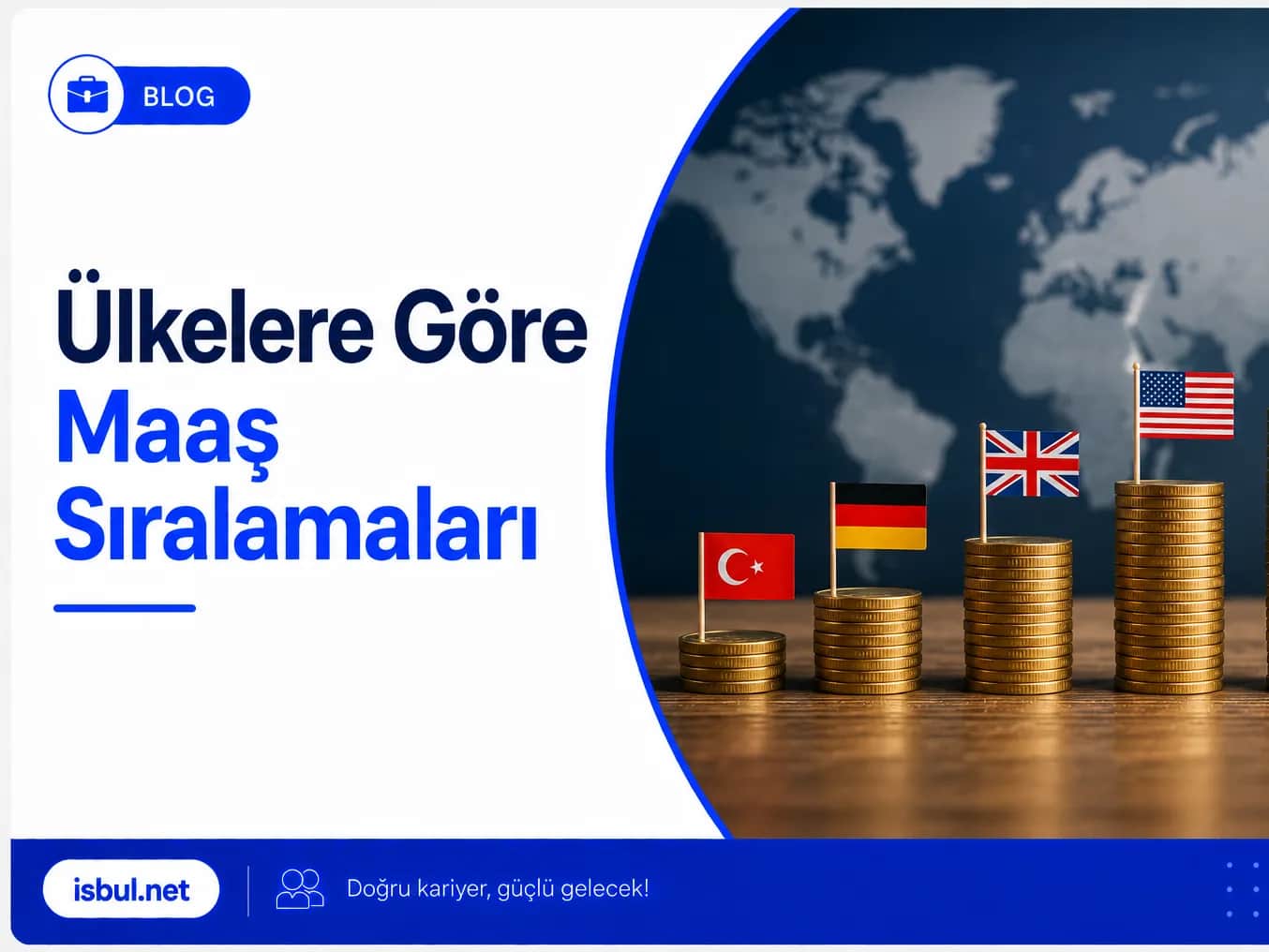 Ülkelere göre Maaş Sıralamaları Ülkelere göre Maaş Sıralamaları