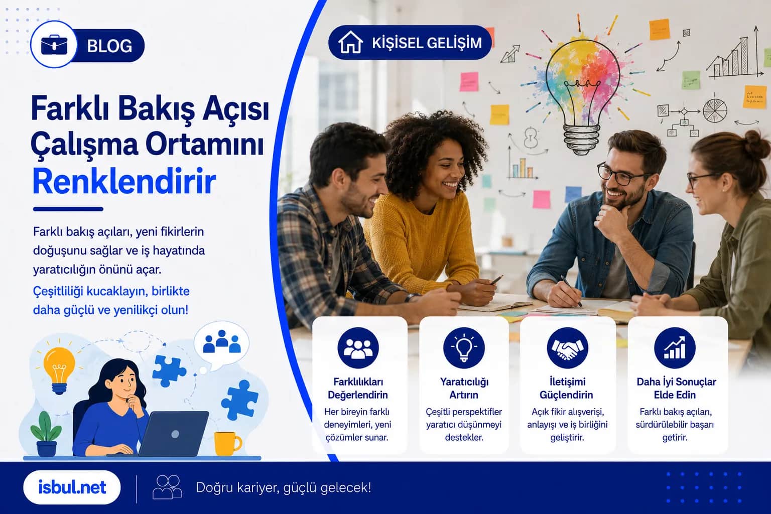 Farklı Bakış Açısı Çalışma Ortamını Renklendirir Farklı Bakış Açısı Çalışma Ortamını Renklendirir
