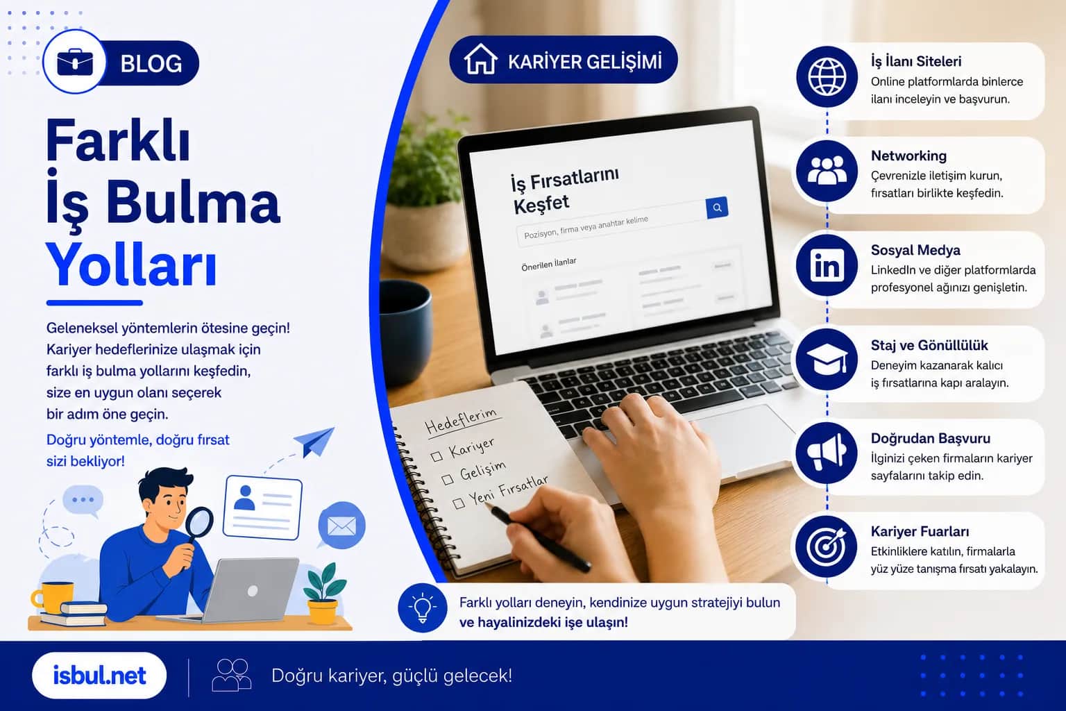 Farklı İş Bulma Yolları Farklı İş Bulma Yolları