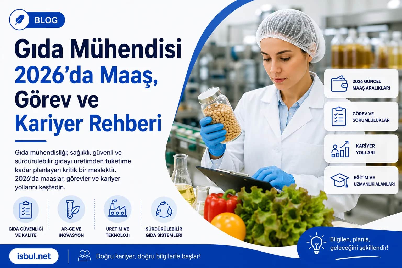 Gıda Mühendisi 2026'da Maaş, Görev ve Kariyer Rehberi Gıda Mühendisi 2026'da Maaş, Görev ve Kariyer Rehberi