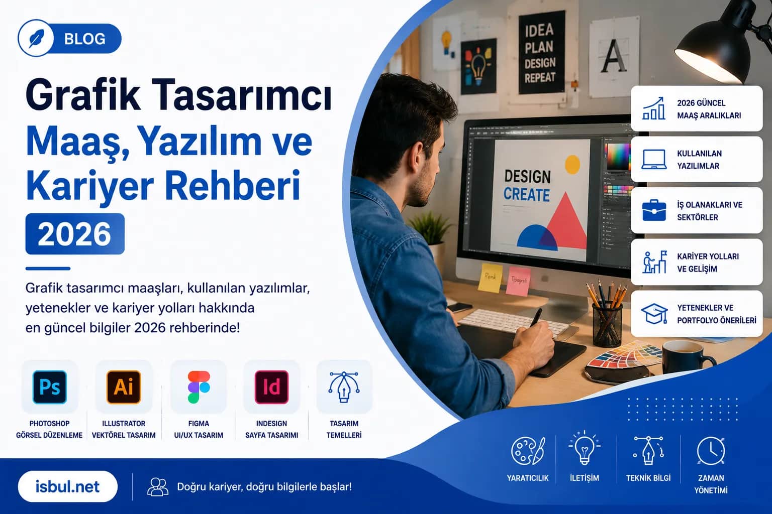 Grafik Tasarımcı Maaş, Yazılım ve Kariyer Rehberi Grafik Tasarımcı Maaş, Yazılım ve Kariyer Rehberi