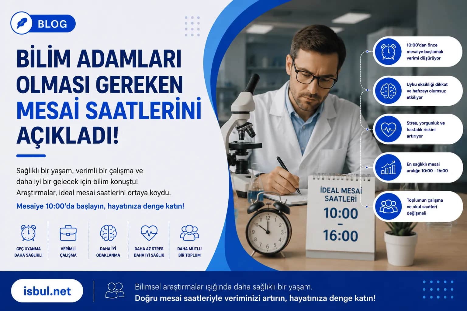 Bilim Adamları Olması Gereken Mesai Saatlerini Açıkladı! Bilim Adamları Olması Gereken Mesai Saatlerini Açıkladı!