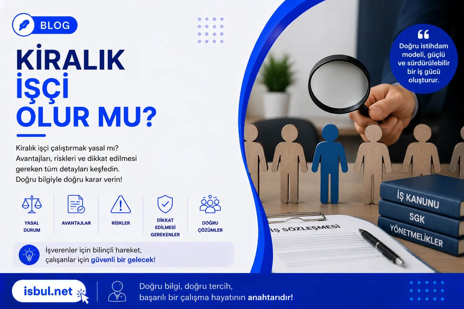 Kiralık İşçi Olur Mu? Avantajları ve Yasal Süreç Kiralık İşçi Olur Mu? Avantajları ve Yasal Süreç