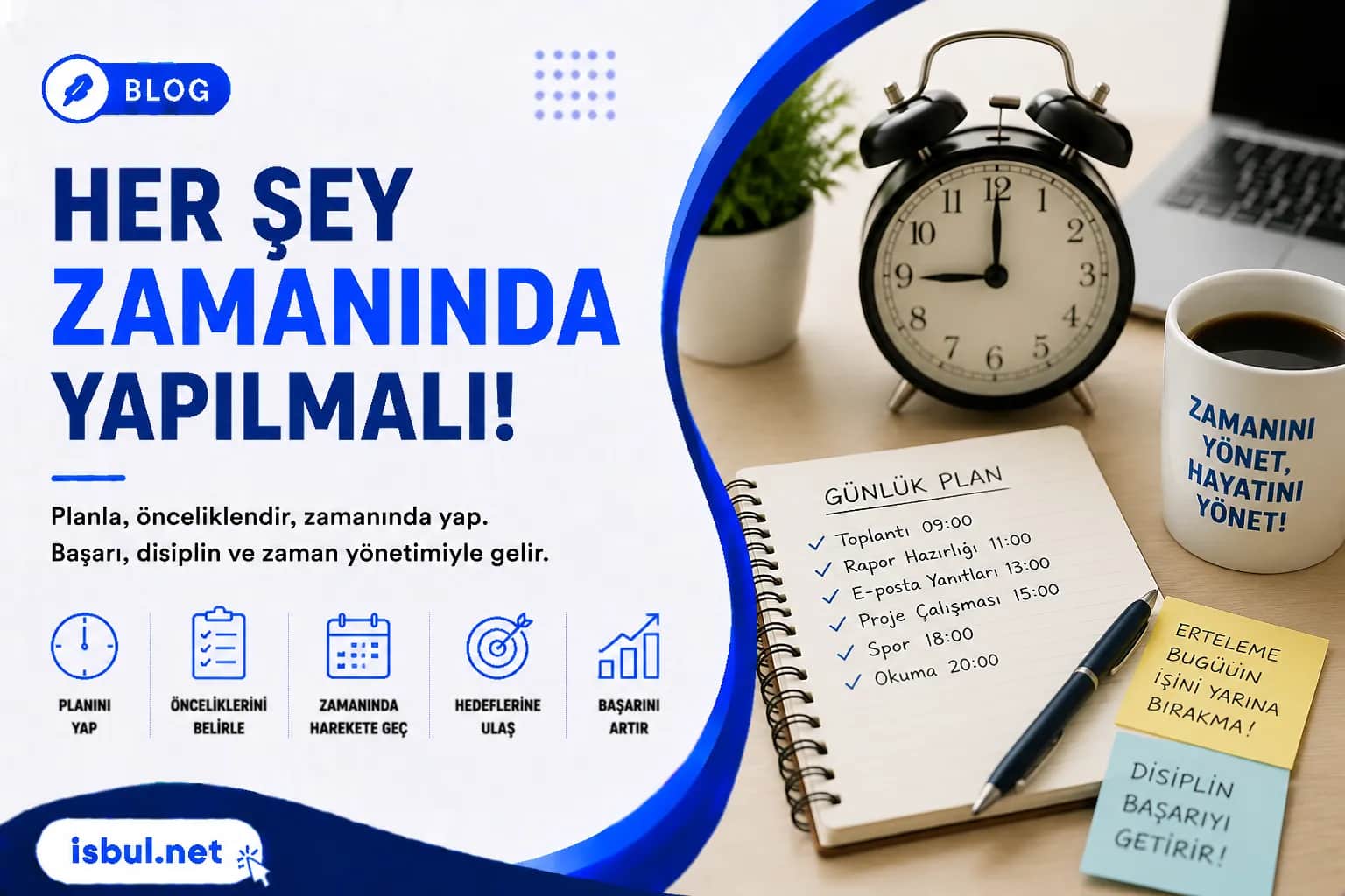 Her Şey Zamanında Yapılmalı! Her Şey Zamanında Yapılmalı!