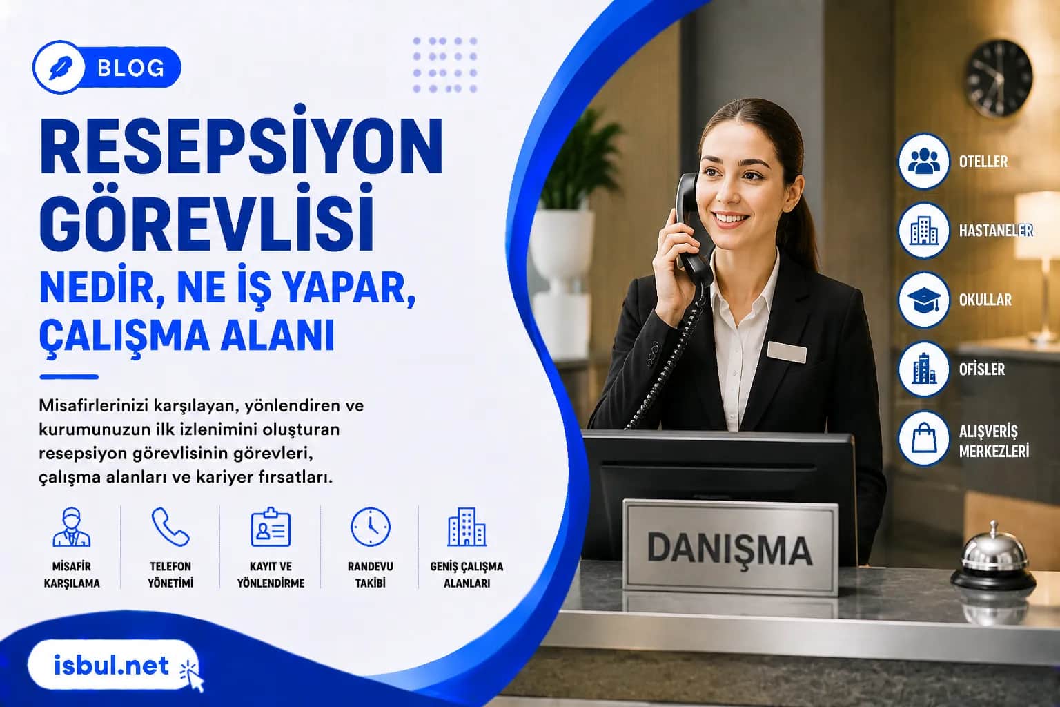 Resepsiyon Görevlisi Nedir, Ne İş Yapar, Çalışma Alanı Resepsiyon Görevlisi Nedir, Ne İş Yapar, Çalışma Alanı