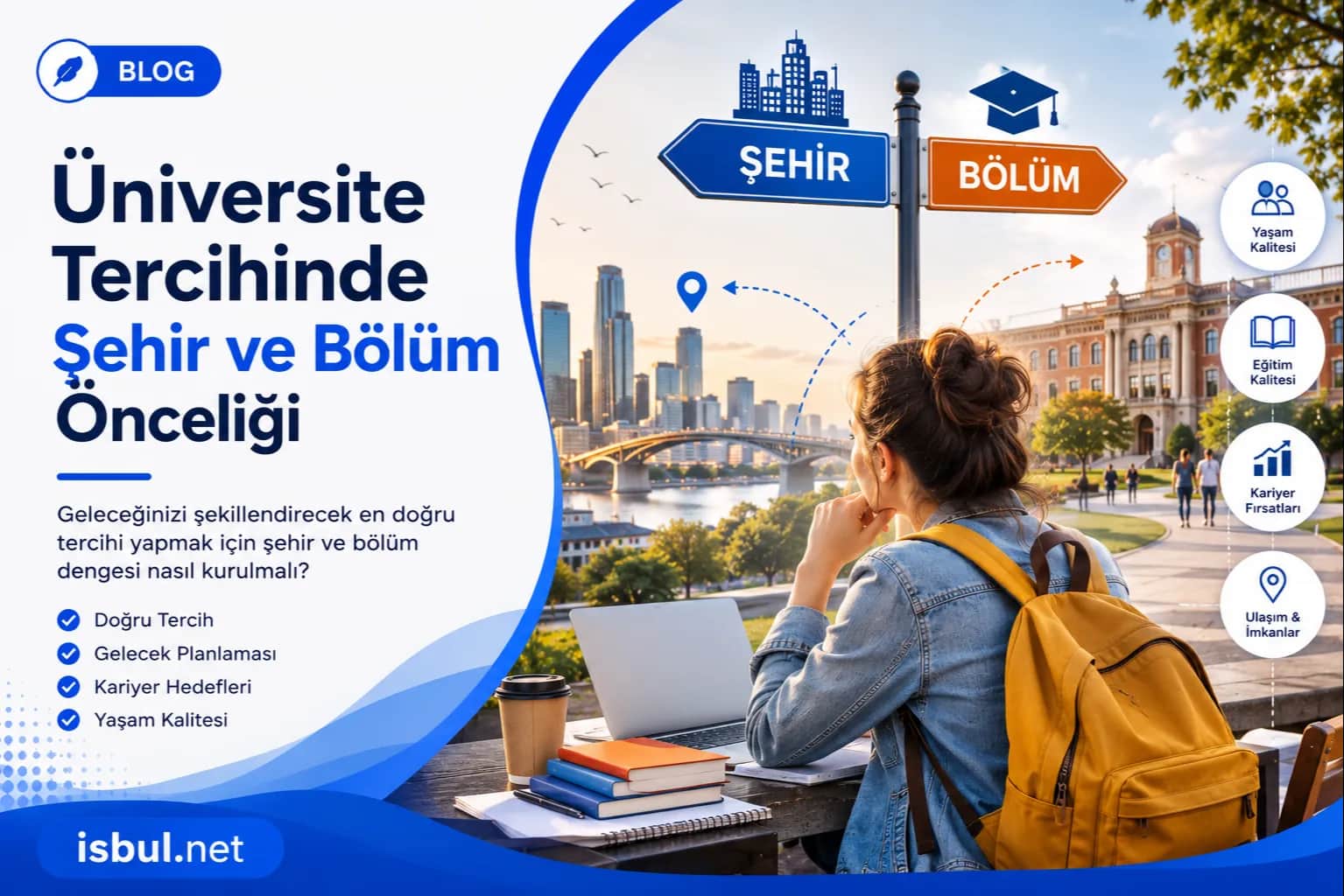 Üniversite Tercihinde Şehir ve Bölüm Önceliği Üniversite Tercihinde Şehir ve Bölüm Önceliği